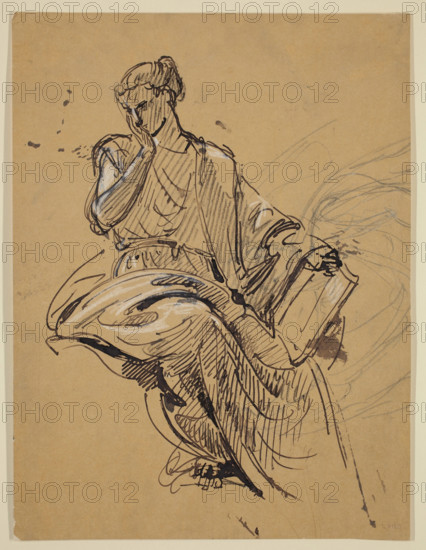 History, mid-19th century. Creator: Isidore Pils.