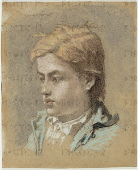 Portrait of a Young Man, c1856. Creator: Edouard Manet.