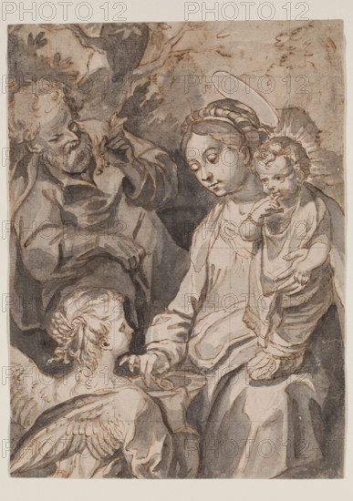 Holy Family, between mid-18th and early 19th century. Creator: Giovanni Battista Cecchi.