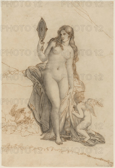 Aphrodite, between late 18th and early 19th century. Creator: Anne-Louis Girodet de Roussy-Trioson.
