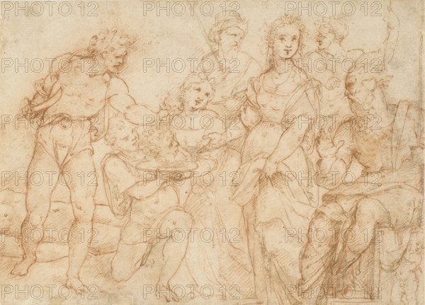 Salome Receiving the Head of John the Baptist, between 1512 and 1514. Creator: Cesare da Sesto.