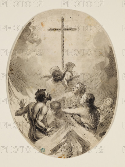 Souls in Purgatory, between late 17th and early 18th century. Creator: Alonso Cano.