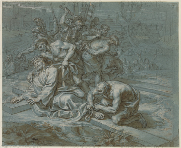 Christ Disrobed on the Cross, c1680. Creator: Michel Ange Corneille.