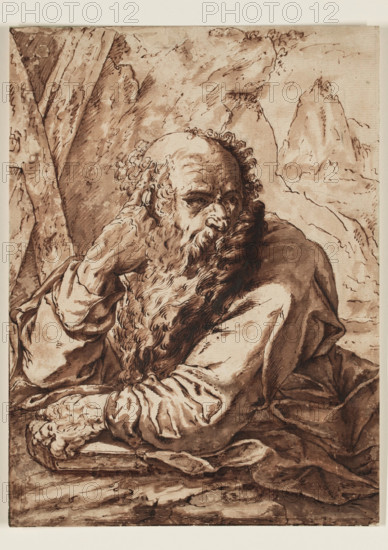 Saint Andrew, 17th century. Creator: Hendrik Goltzius.