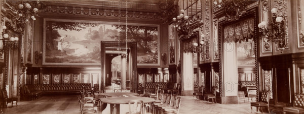 (Untitled, View of Interior, Nice, France), between 1880 and 1890. Creator: Jean Gilletta.