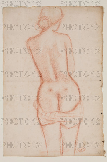 Female Nude, between 1861 and 1944. Creator: Aristide Maillol.