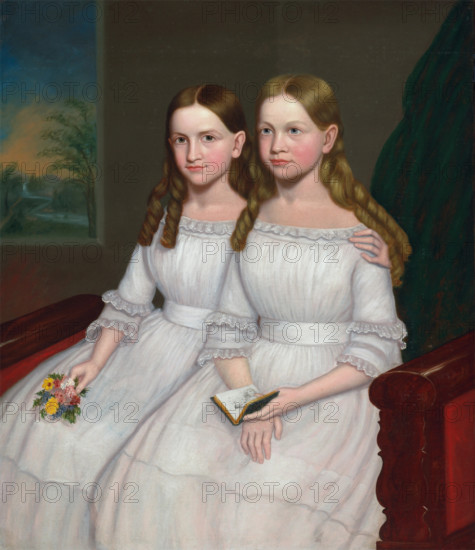 Dennison Sisters, c1845. Creator: Unknown.