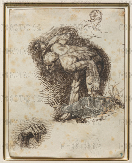 Climbers, between 1791 and 1824. Creator: Theodore Gericault.