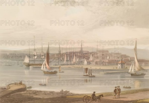 Aberdeen, 1822. Creator: William Daniell.