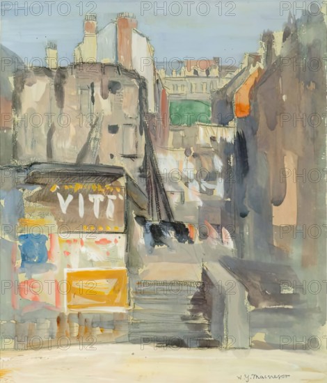 Houses Boulogne, c1880-1920. Creator: William York Macgregor.