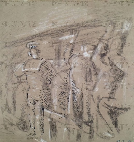 Gallery of the Old Mogul, c1899. Creator: Walter Richard Sickert.