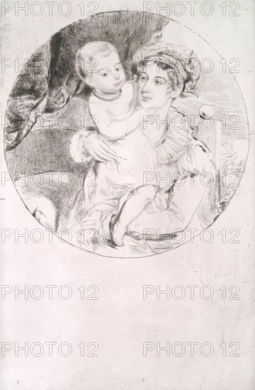 Lady Henrietta Drummond (1783-1854) and her Child, 1826. Creator: Andrew Geddes.