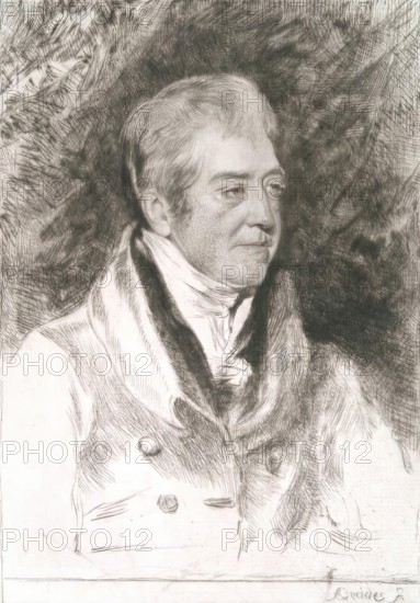 Self Portrait of Alexander Nasmyth, (c1780s), c1820s. Creator: Andrew Geddes.