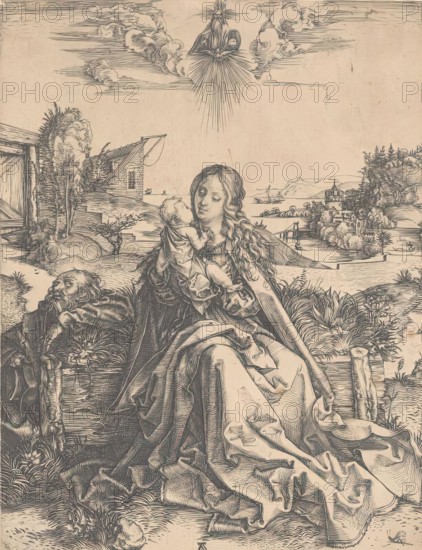 The Holy Family. Creator: Albrecht Durer.