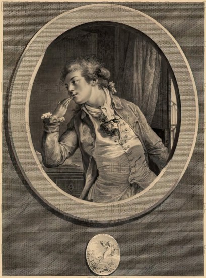 Il Emporte la Rosa. Creator: Augustin de Saint-Aubin.