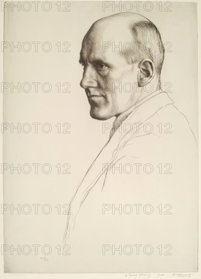 James Craig Annan, 1916. Creator: William Strang.