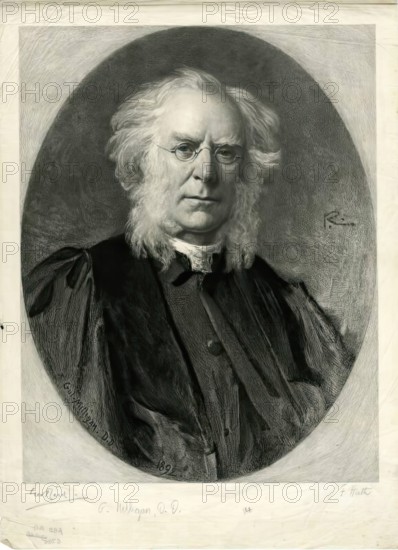 Portrait of Dr. Milligan. Creator: Frederick Huth.