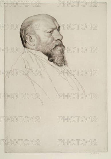 Hans Richter, c1912. Creator: William Strang.