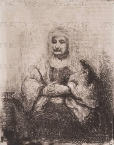 Old Woman, 1834. Creator: William Dyce.