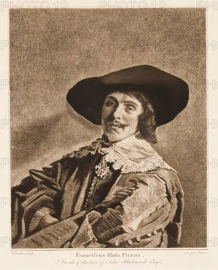 Self Portrait of Frans Hals, (c1640s), c1765. Creator: William Baillie.