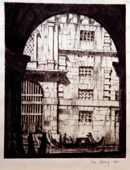The Prison, Venice, 1910. Creator: Ian Strang.