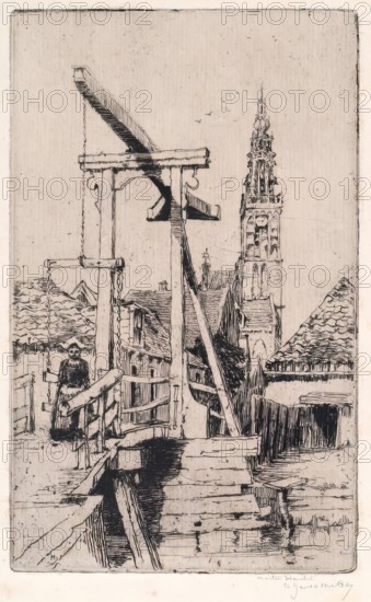 The Kwankelbrig, Edam, c1912. Creator: Martin Hardie.