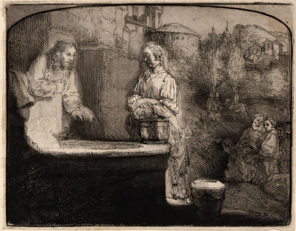 The Woman at the Well, 1698. Creator: Unknown.