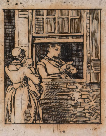 Woman at Window, c1813. Creator: David Wilkie.