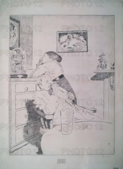 Ennui, c1910s. Creator: Walter Richard Sickert.