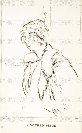 A Wicked Piece, c1922. Creator: Walter Richard Sickert.