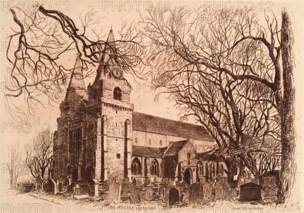 Old Machar Cathedral, c1900s. Creator: Unknown.