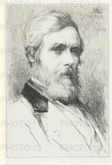 William Alexander-Illustration For "Johnny Gibb Of Gushetneuk" By William Alexander, c1877. Creator: George Reid.