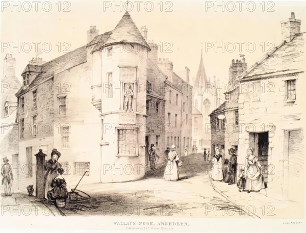 Wallace Nook, Aberdeen, c1840s. Creator: Unknown.