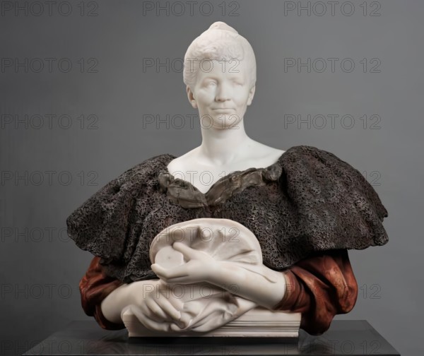 Mrs J. Coutts Michie, c1890. Creator: Alfred Gilbert.