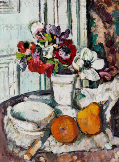 Anemones, 1925-1931. Creator: George Leslie Hunter.