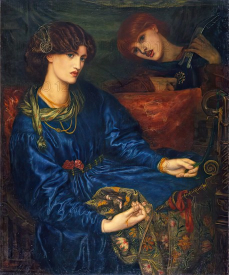 Mariana, 1870. Creator: Dante Gabriel Rossetti.