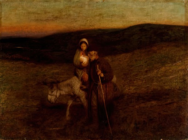 The Flight, c1909. Creator: Edward Stott.