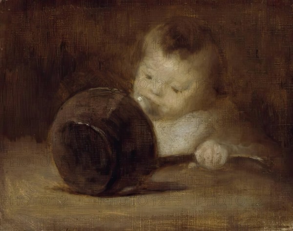 Enfant avec Casserole. Creator: Eugene Carriere.