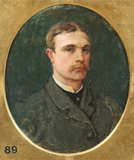 George Henry Boughton, Self Portrait, 1884. Creator: George Henry Boughton.