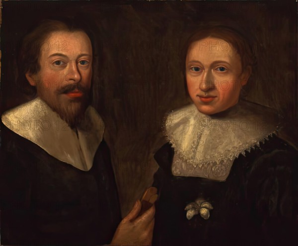 David Anderson, architect and his wife Jean Guild. Creator: George Jamesone.