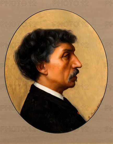 Charles Garnier, 1884. Creator: Gustave Boulanger.