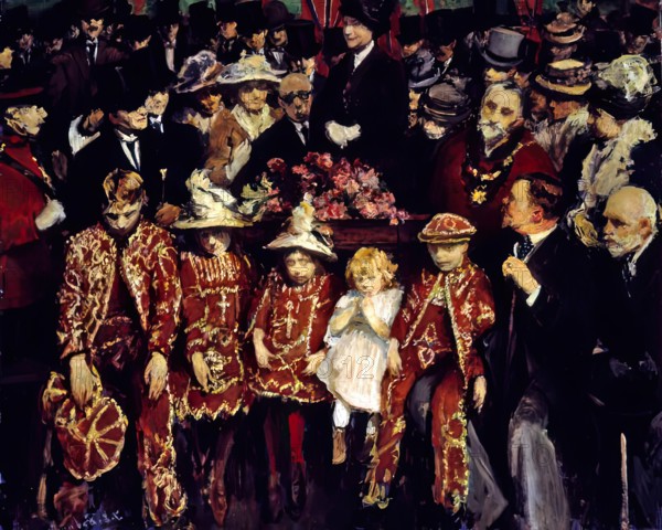 The Donkey Show, 1905. Creator: Jacques Emile Blanche.