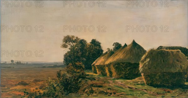 Cornricks - Evening. Creator: James Aumonier.