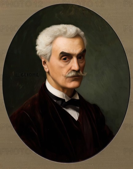 Jean-Léon Gérôme, Self Portrait, 1886. Creator: Jean-Leon Gerome.