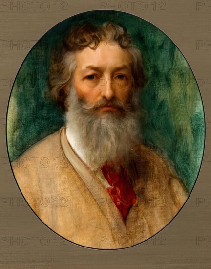 Lord Frederic Leighton, Self Portrait, 1882. Creator: Frederic Leighton.
