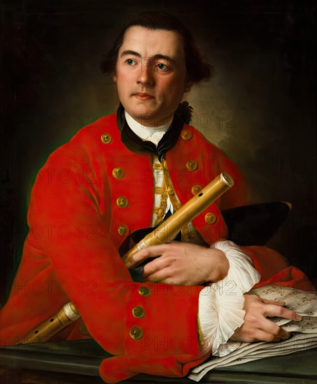 James Grant of Lettock, 1760. Creator: Louis Gabriel Blanchet.