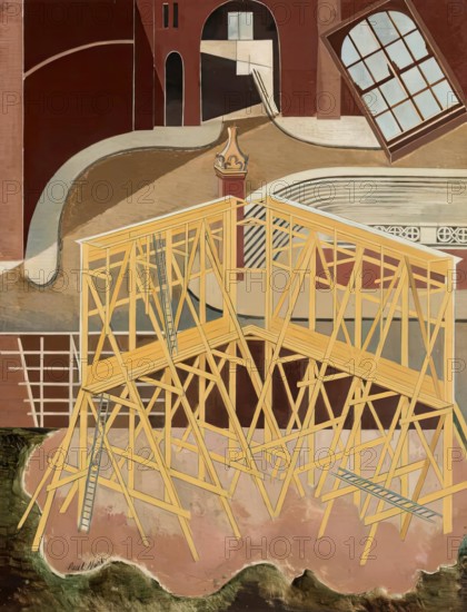 Northern Adventure, 1929. Creator: Paul Nash.