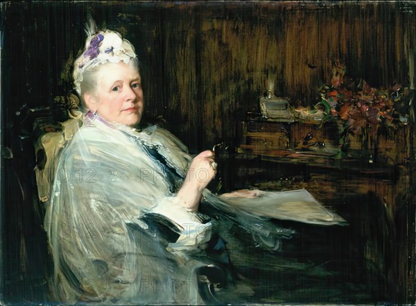 Mrs Nicol of Roscobie, 1897. Creator: Robert Brough.