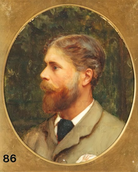 Sir Ernest Albert Waterlow, Self Portrait, 1890. Creator: Sir Ernest Albert Waterlow.