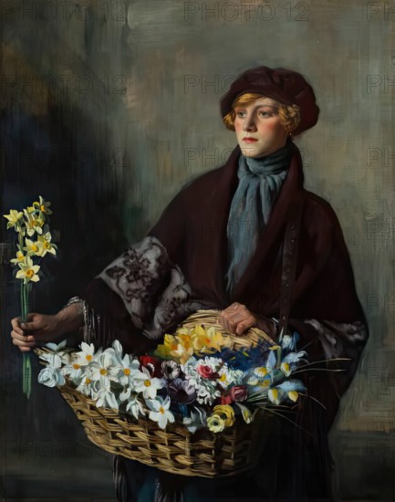 Kitty of Frying Pan Alley, c1921. Creator: Oswald Birley.